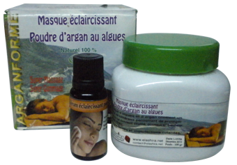 مسحوق الأركان وطحالب البحر