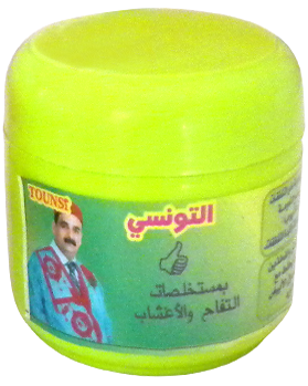 كريم اليدين والقدمين بالتفاح