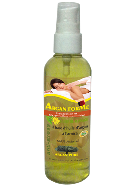 زيت مساج بزيت الأركان والأرنيكة