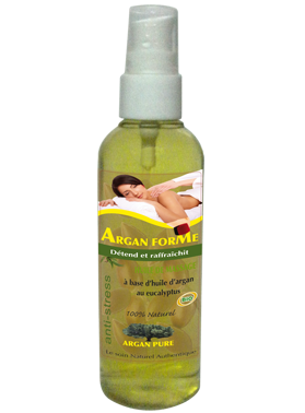 زيت مساج بزيت الأركان والكاليبتوس