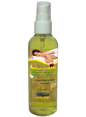 زيت مساج بزيت الأركان والياسمين