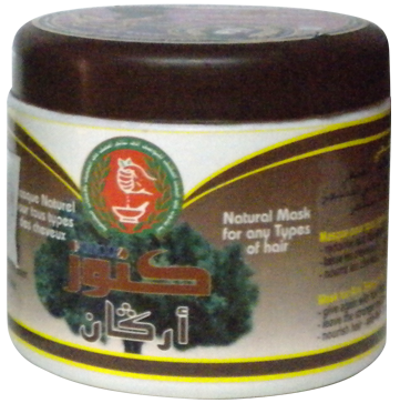ماسك الشعر بزيت الأركان