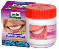 مسحوق لبياض الأسنان